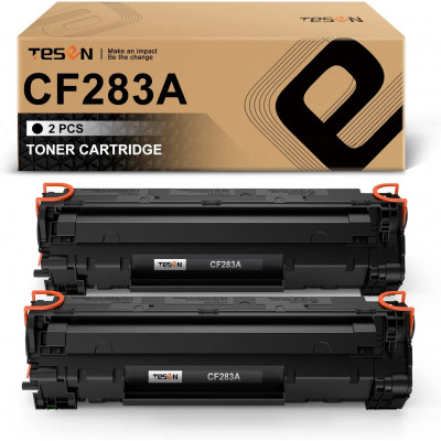 HP 83A CF283A TESEN Compatible Toner Cartridge Replacement 2 Packs